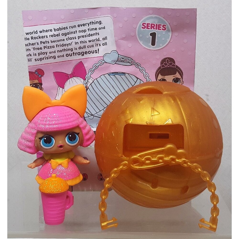 LOL Series 1 Original 2016 Release Glitter Queen Complete Doll w/ Accessories